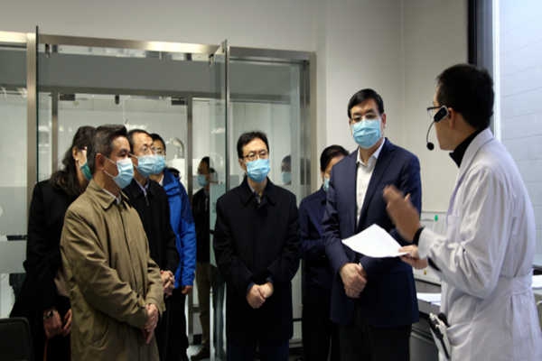 最高人民检察院副检察长张雪樵一行调研考察环境监测总站！